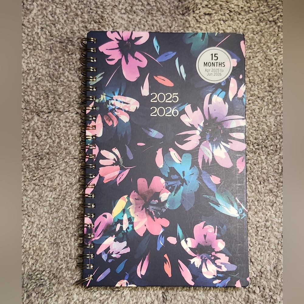 🔴5/$25🔴See It Bigger 15 Months 2025-2026 Monthly/Weekly Planner